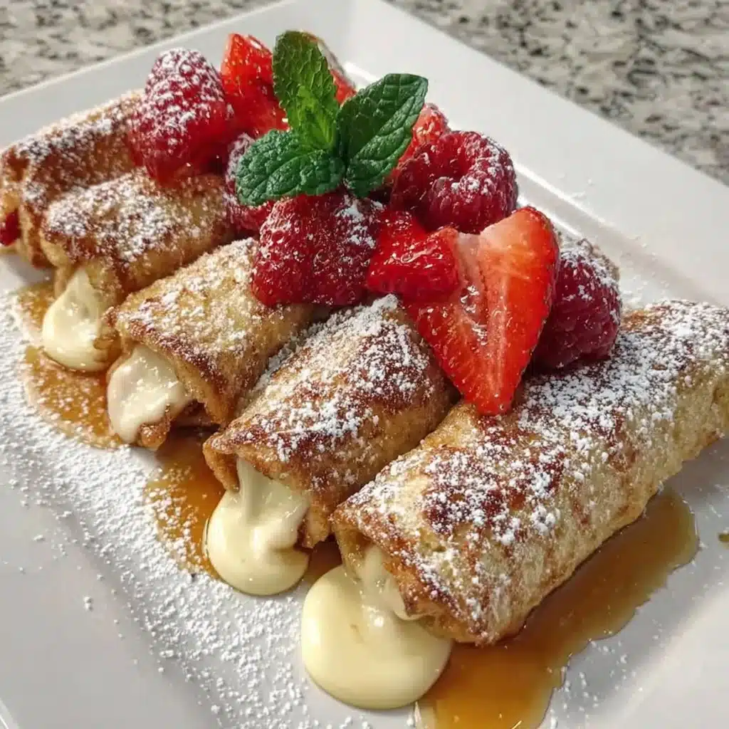 Cinnamon Sugar French Toast Roll-Ups