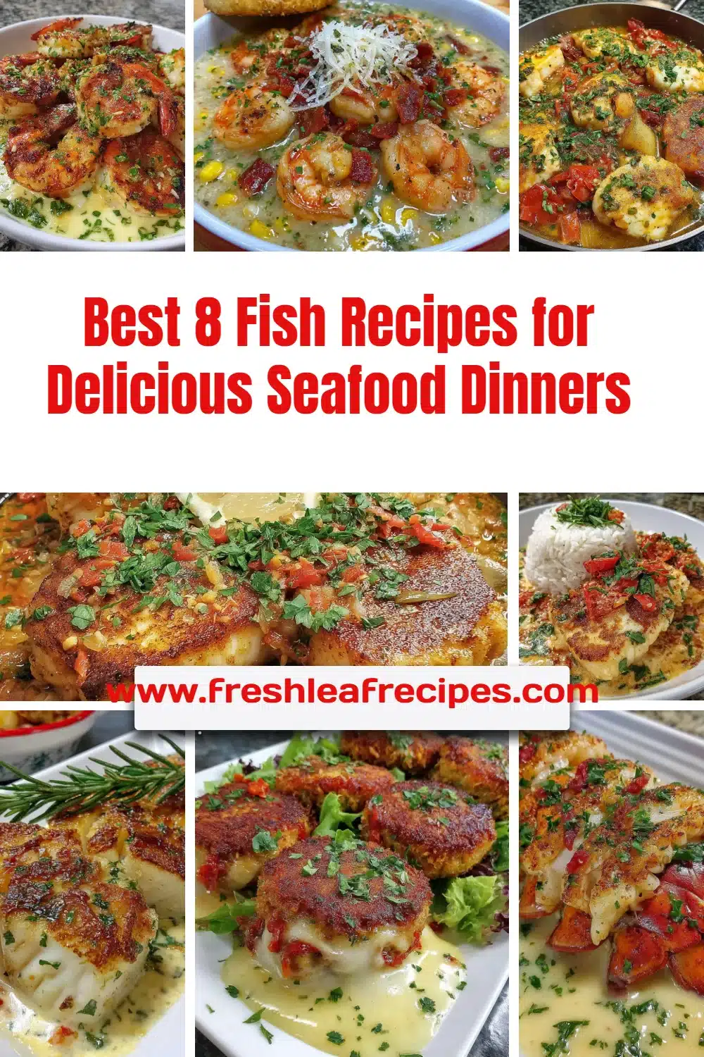 Delicious seafood dinner featuring the best fish recipes