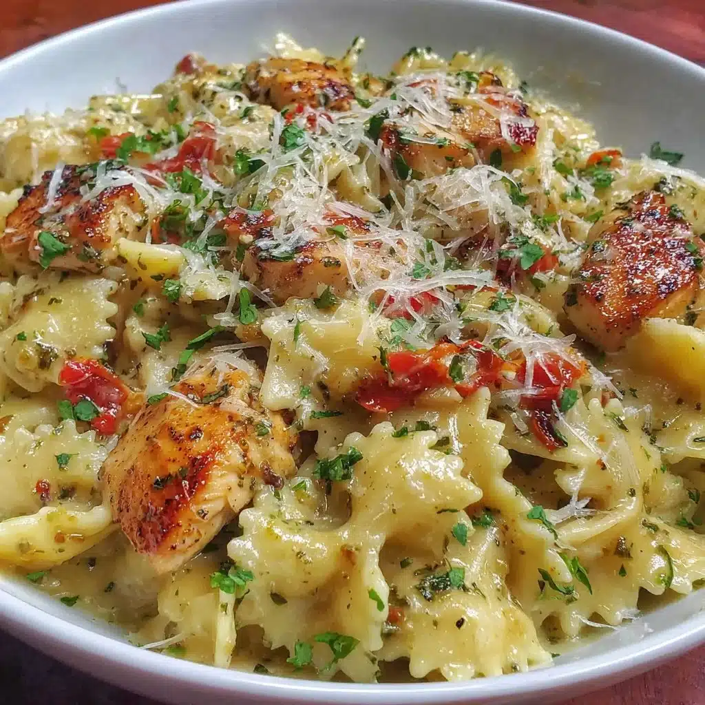 Creamy Pesto Chicken Pasta