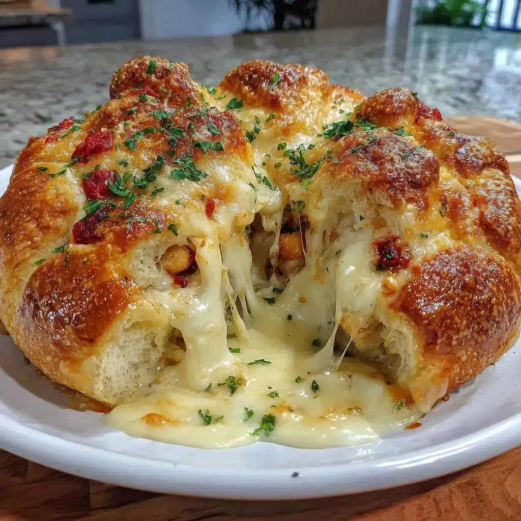 Cheesy Chicken Crescent Bake