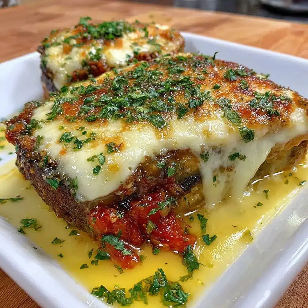 Delicious classic Greek eggplant moussaka layered with rich flavors.