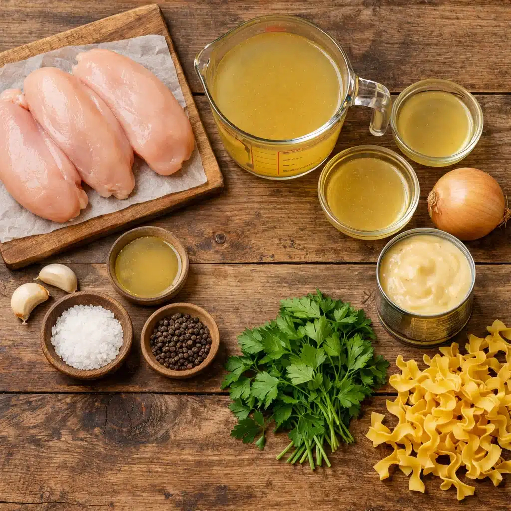 chicken and noodles crockpot