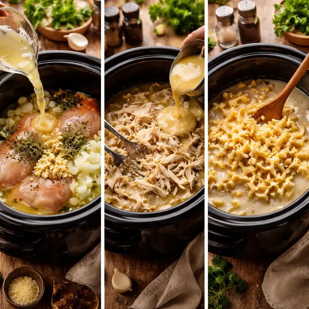 Cozy Chicken and Noodles Crockpot - A Simple Comfort Dish