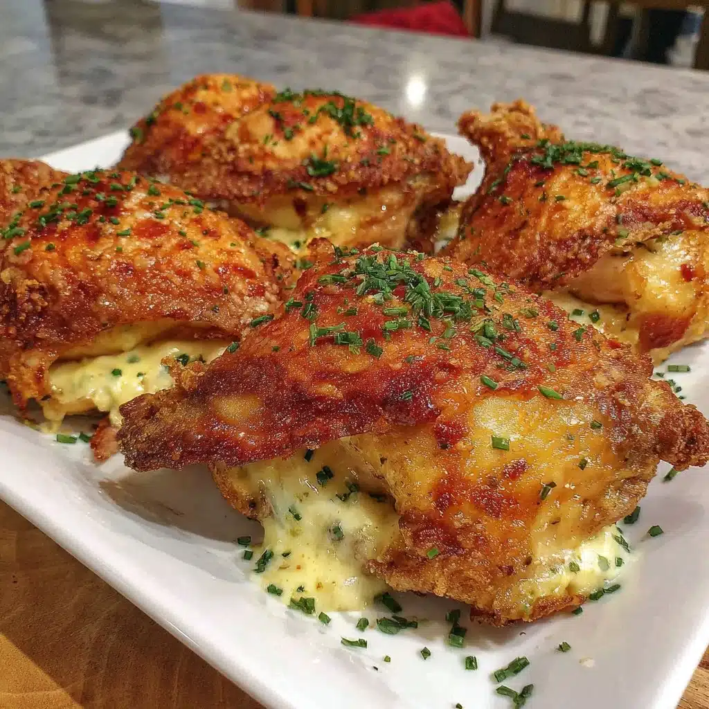 Crispy homemade air fryer chicken served on a plate with herbs and spices