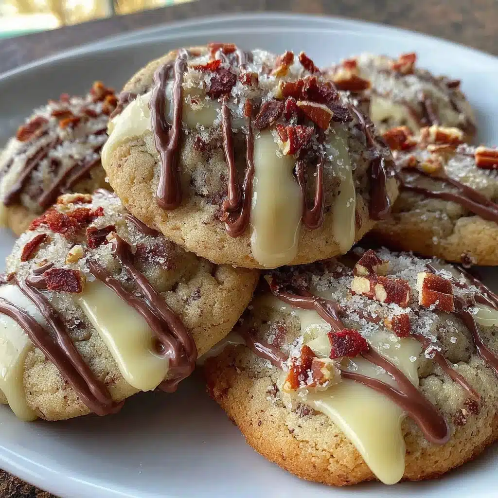Homemade decorated cookies with icing and colorful sprinkles.
