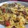Easy Marry Me Ground Beef Pasta dish for a quick weeknight dinner