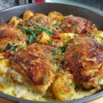 Garlic Parmesan Chicken And Potatoes Skillet 2026 03 08 140343 1