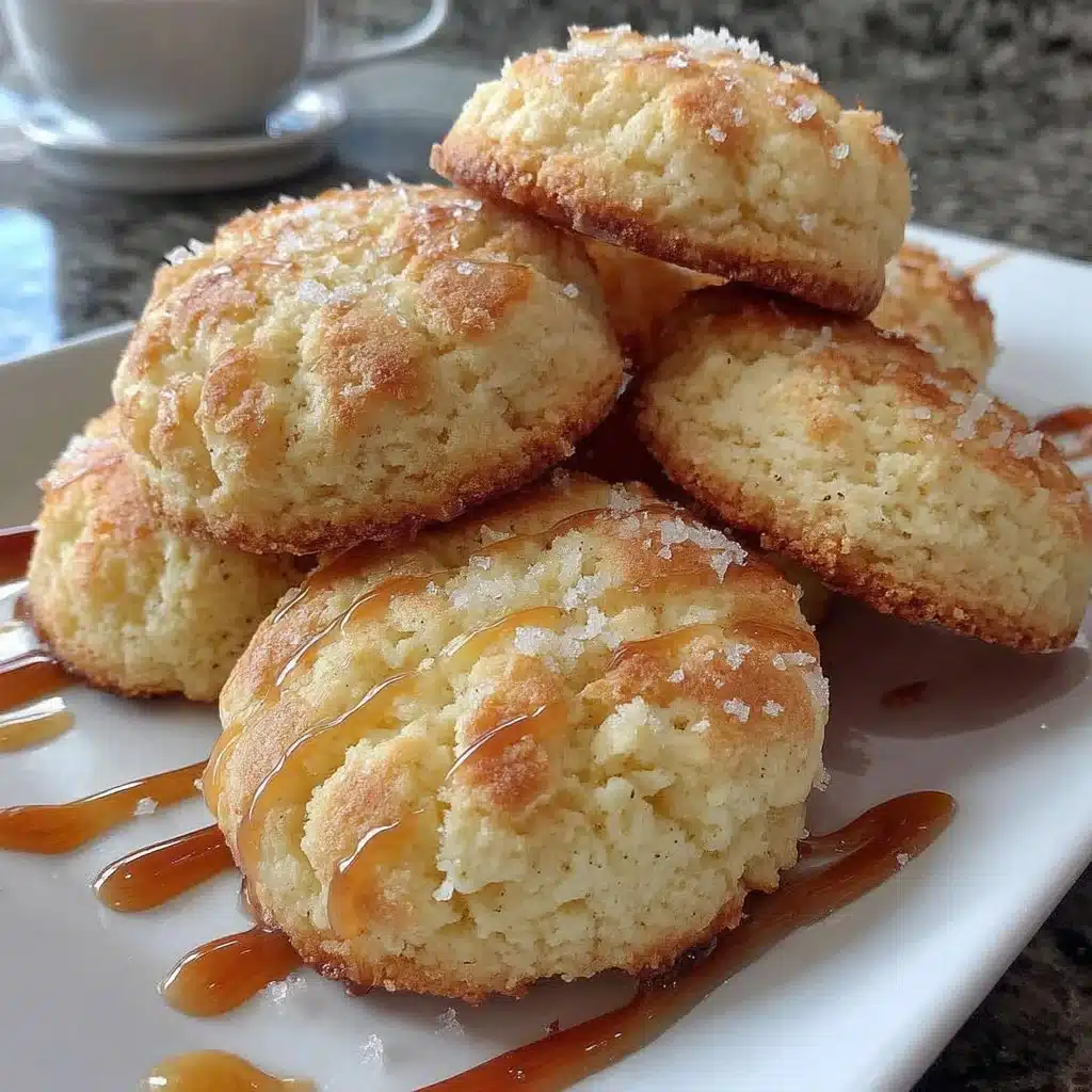 Heavenly Kentucky Butter Cake Cookies freshly baked on a kitchen counter