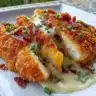 Delicious melt in your mouth chicken served with herbs and spices