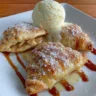 Delicious air fryer apple turnovers with flaky crust and sweet apple filling