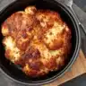 Delicious Air Fryer Cauliflower Cheese dish ready to serve