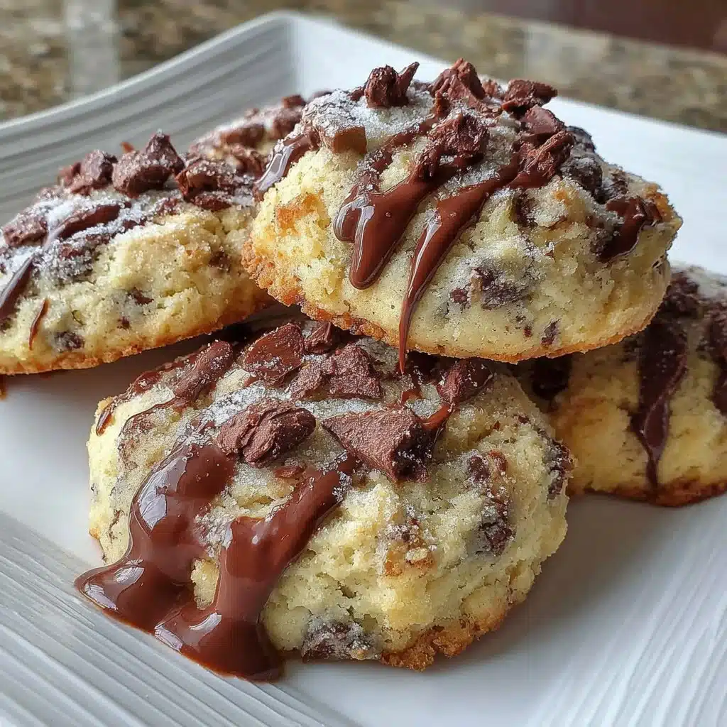Air fryer frozen chocolate chip cookies ready to eat