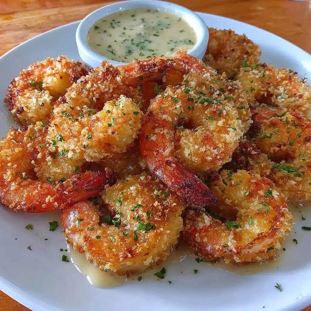 Crispy air fryer shrimp prepared using a delicious shrimp recipe.