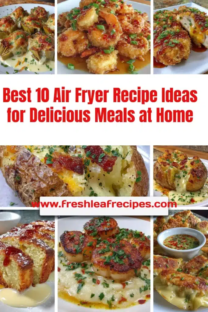 Delicious air fryer recipes for easy home cooking