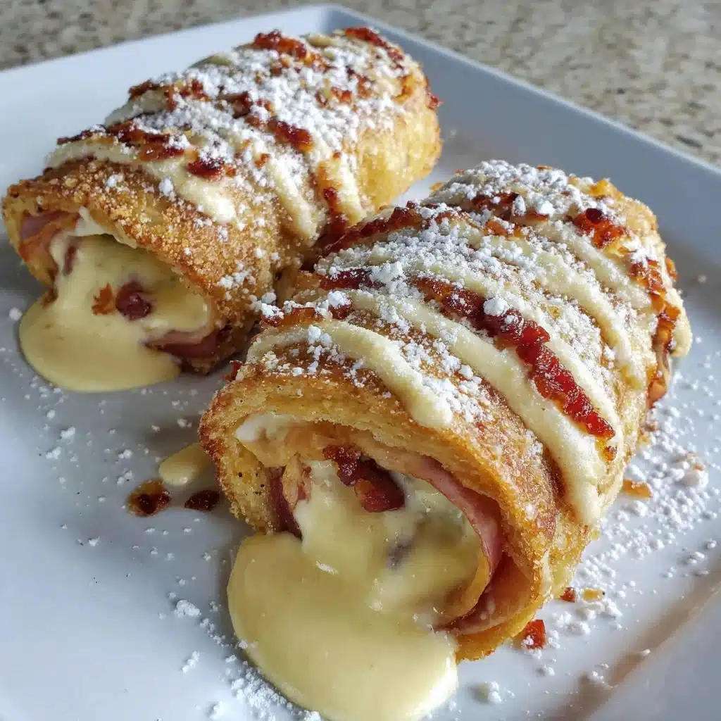 Air Fryer Monte Cristo Roll Ups