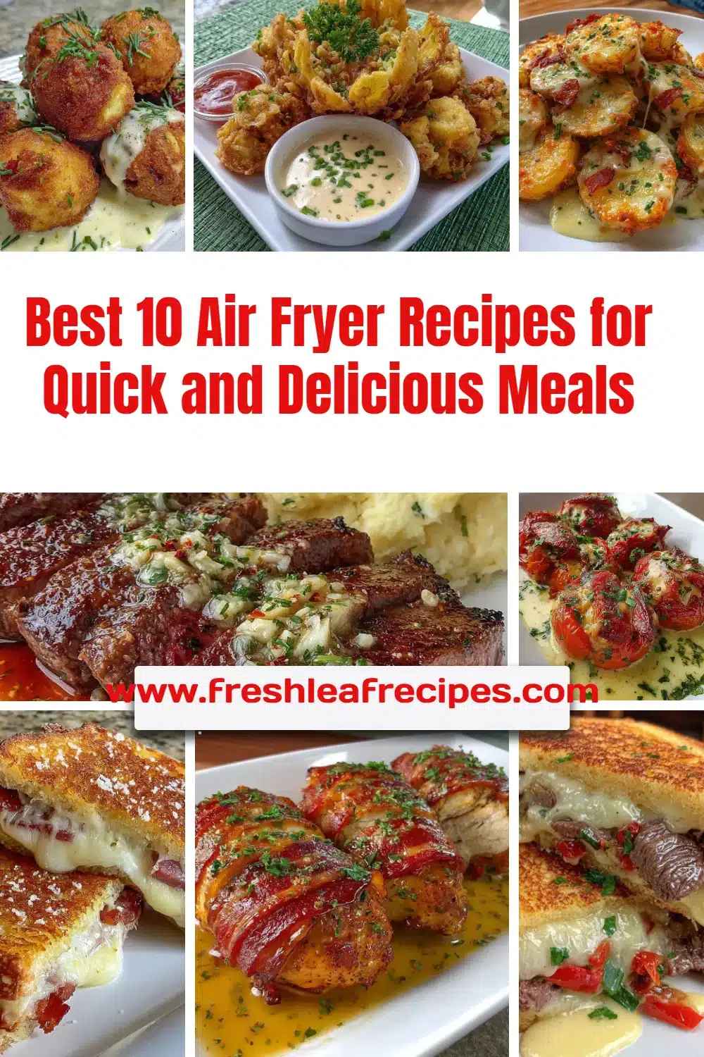 Best 10 air fryer recipes for quick and delicious meals