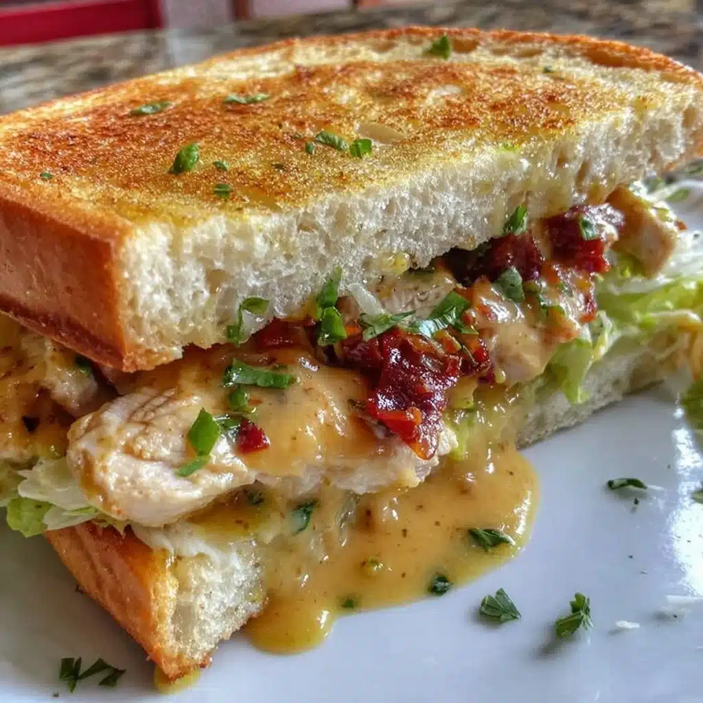 Creamy Chicken Cold Sandwich