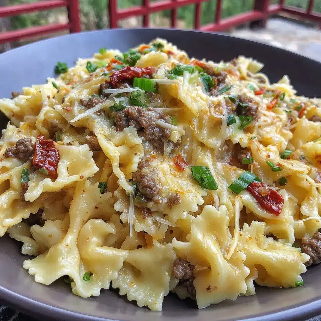 Mongolian Ground Beef Noodles