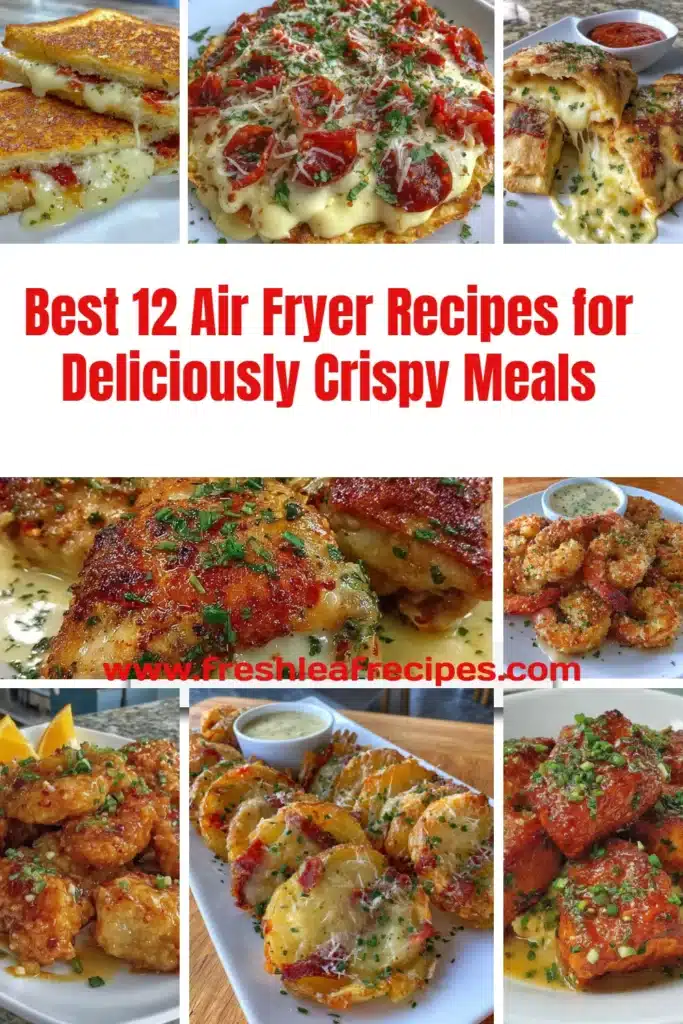 Delicious air fryer recipes for crispy meals