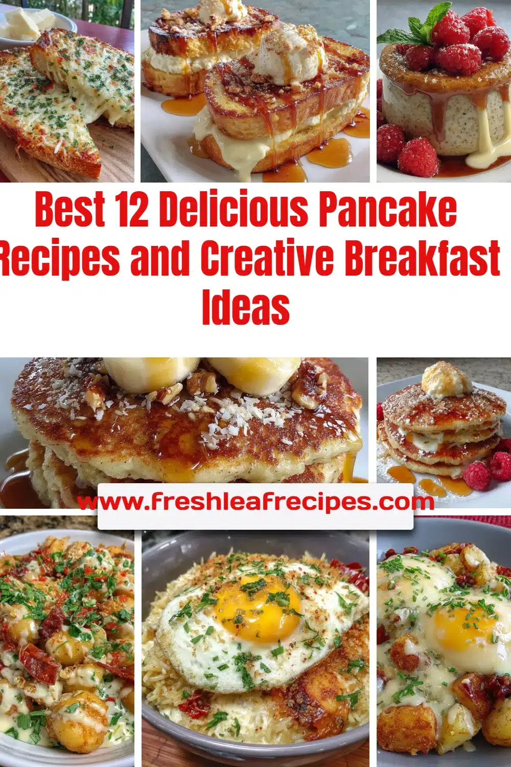 Plate of delicious pancakes with fruits and syrup, showcasing creative pancake recipes.