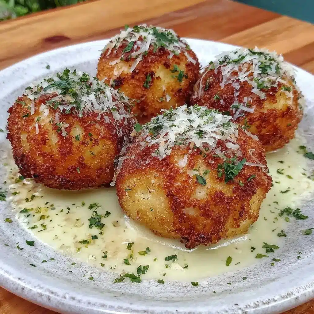 Air Fryer Cheese and Pepper Arancini