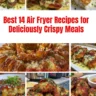 A variety of delicious air fryer recipes for crispy meals