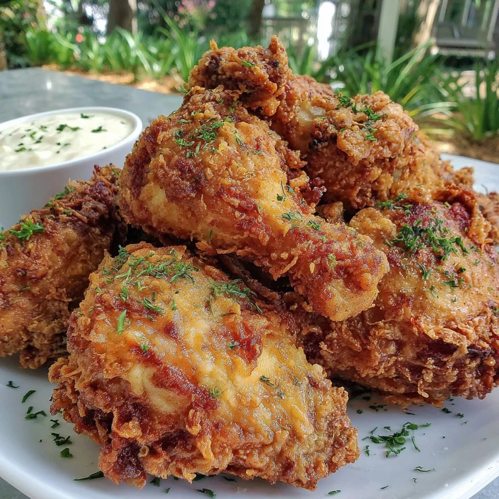 Air Fryer Crispy Fried Chicken Made at Home