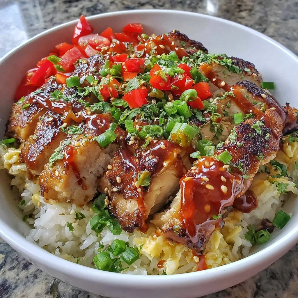 Sticky Teriyaki Chicken Bowl