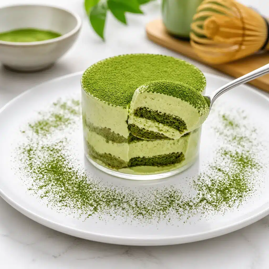 Deliciously Easy Mini Matcha Tiramisu Cups for Sweet Moments