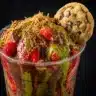 Delicious Dubai Chocolate Strawberry Cup with fresh strawberries and creamy pistachio drizzle