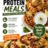 Easy-to-make high protein meals for quick and lazy cooking.