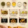Crispy air fryer fried pickles served with dipping sauce