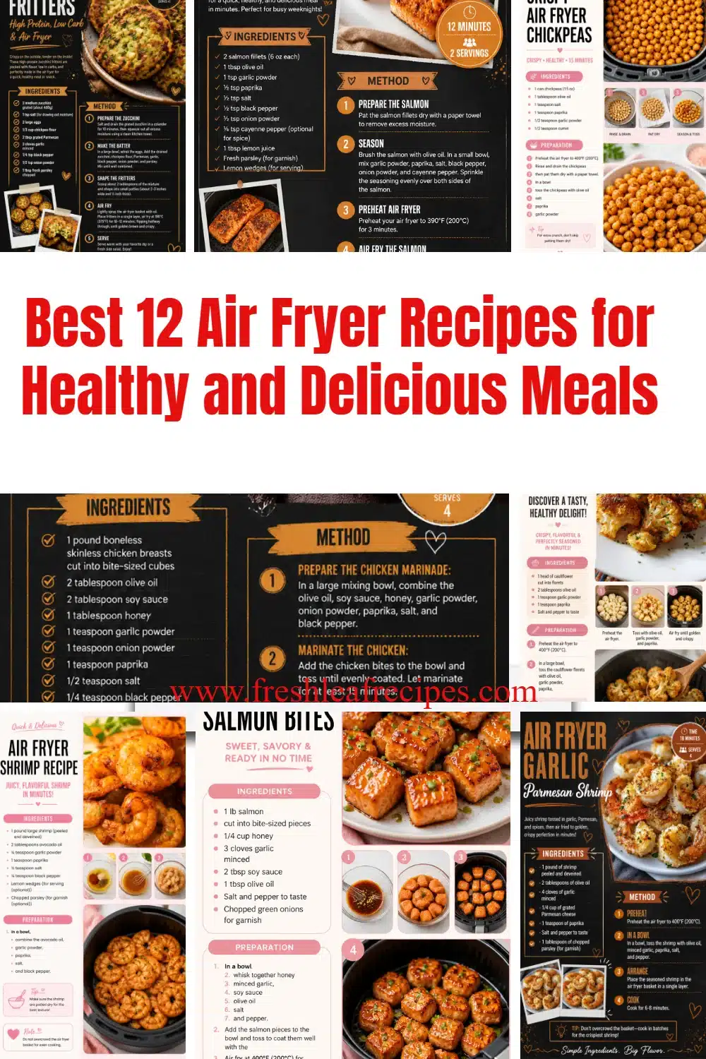 Best 12 air fryer recipes for healthy and delicious meals