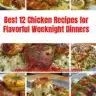 Delicious chicken recipes for weeknight dinners.