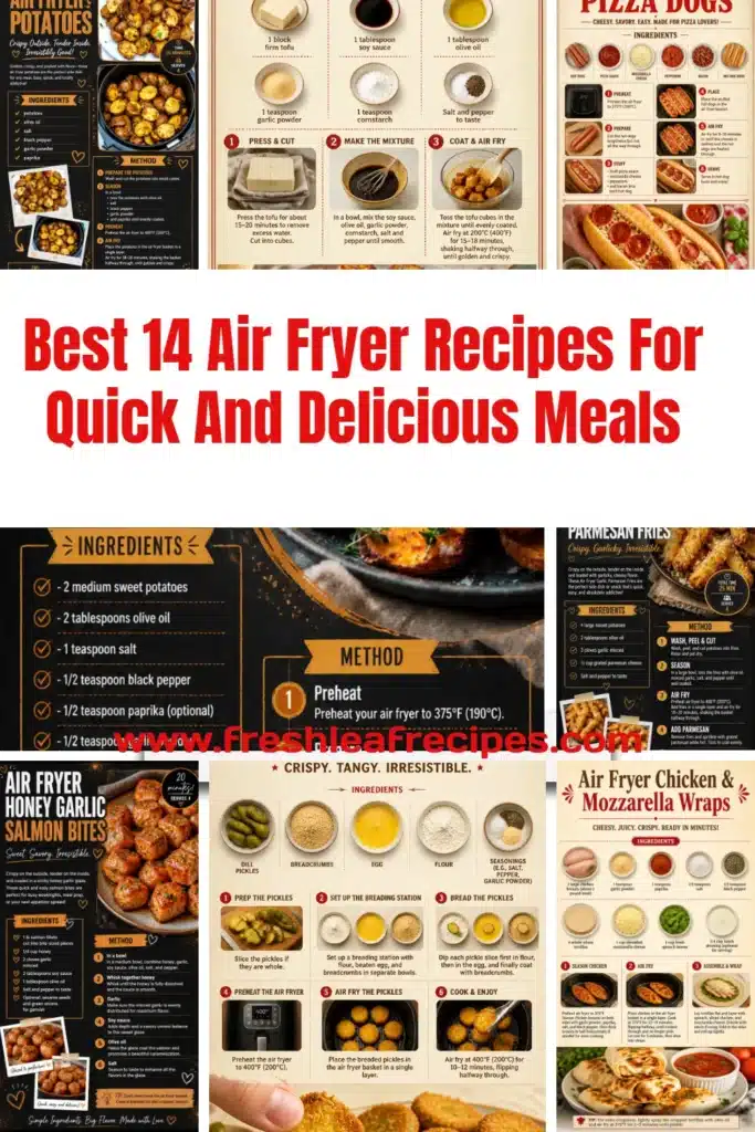 Delicious air fryer recipes for quick and easy meals