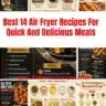 Delicious air fryer recipes for quick and easy meals