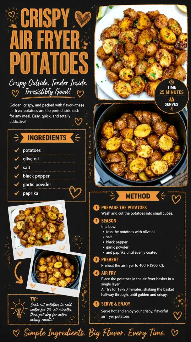Crispy Air Fryer Potatoes