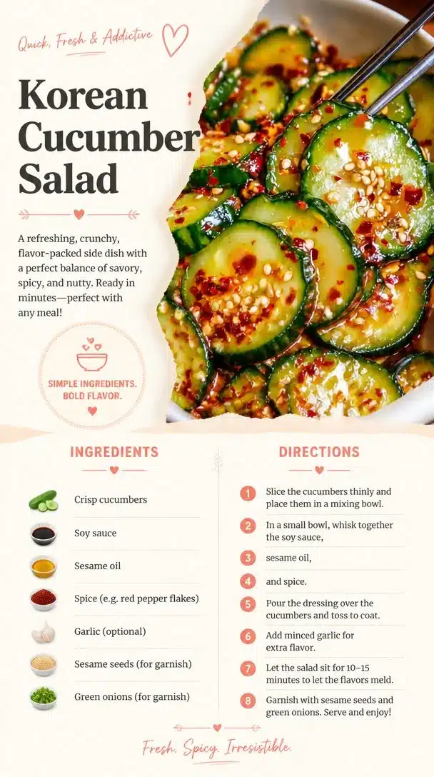 Korean Cucumber Salad