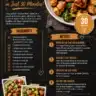 Delicious air fryer chicken bites served with steamed broccoli on a plate