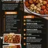 Crispy high protein low carb air fryer chicken nuggets