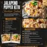 Delicious Jalapeño Popper Chicken Salad served in a bowl