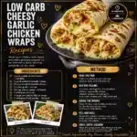 Low Carb Cheesy Garlic Chicken Wraps Recipes 2026 05 06 174453 1