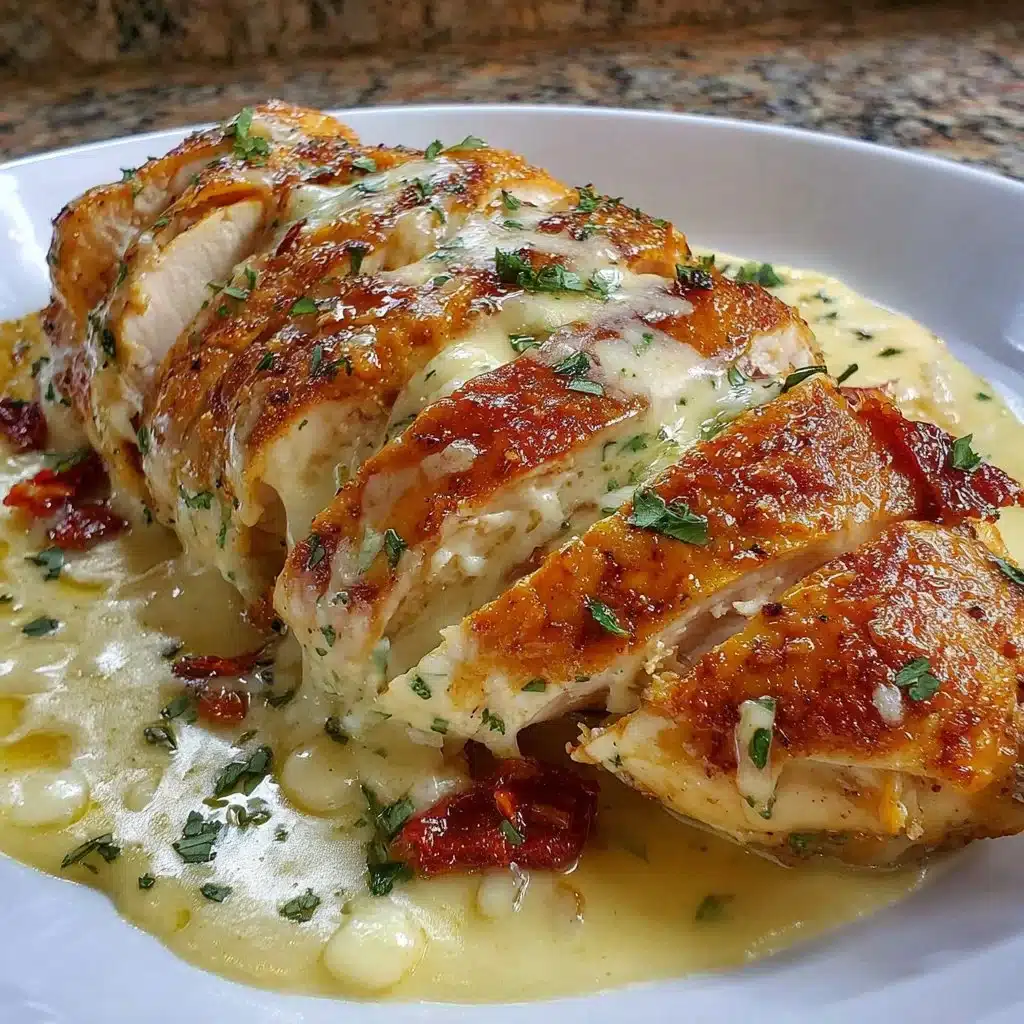 Delicious melt in your mouth chicken served with herbs and spices.