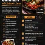 One-Pan Juicy Chicken with Balsamic Sauce cooked in a skillet