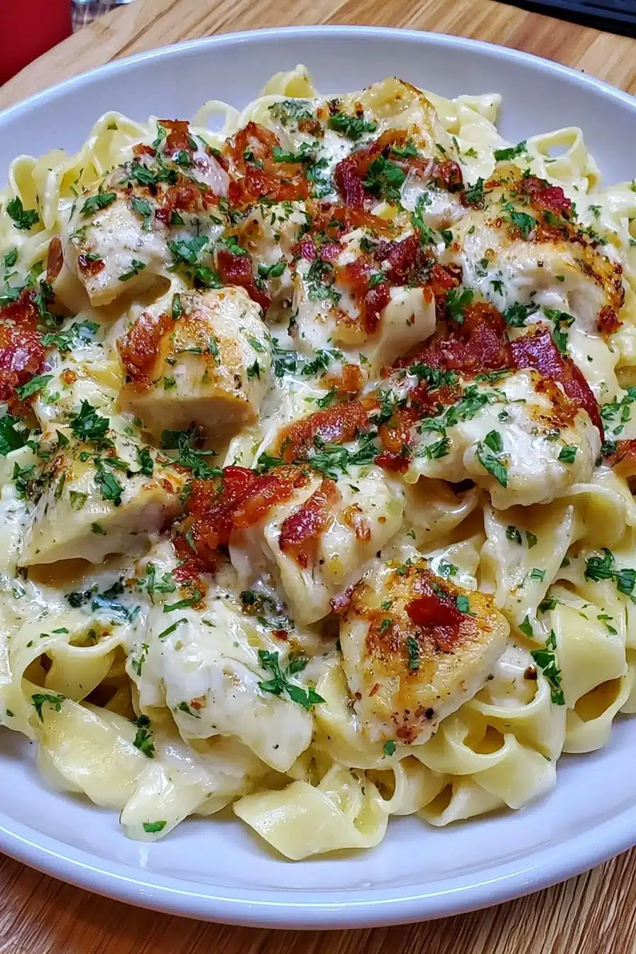 Chicken Fettuccine Alfredo