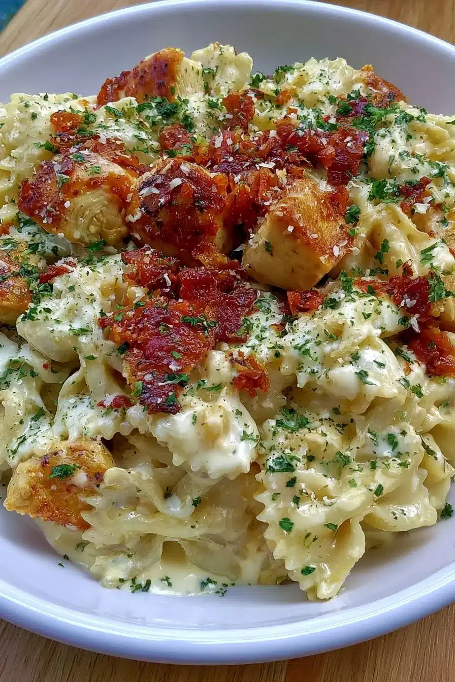 Creamy Marry Me Chicken Bowtie Pasta