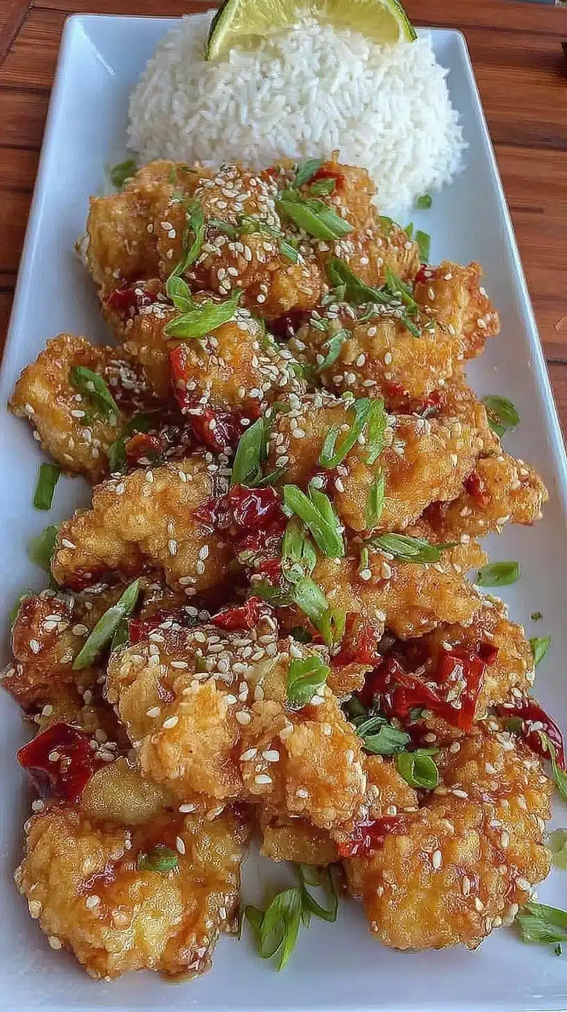 Crispy Sesame Chicken