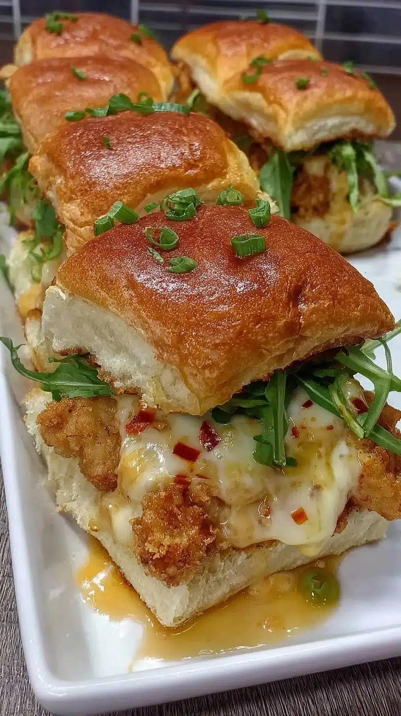Bang Bang Chicken Sliders