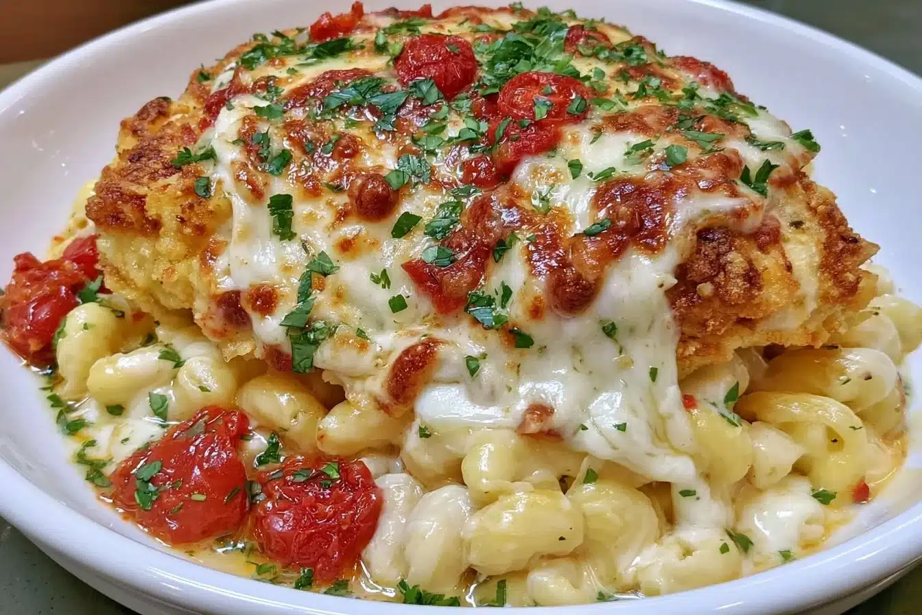 High Protein Chicken Parmesan Casserole