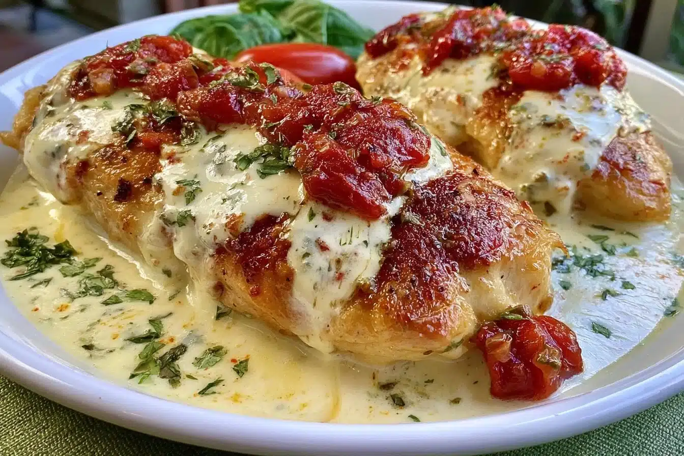 Low-Carb Tuscan Chicken